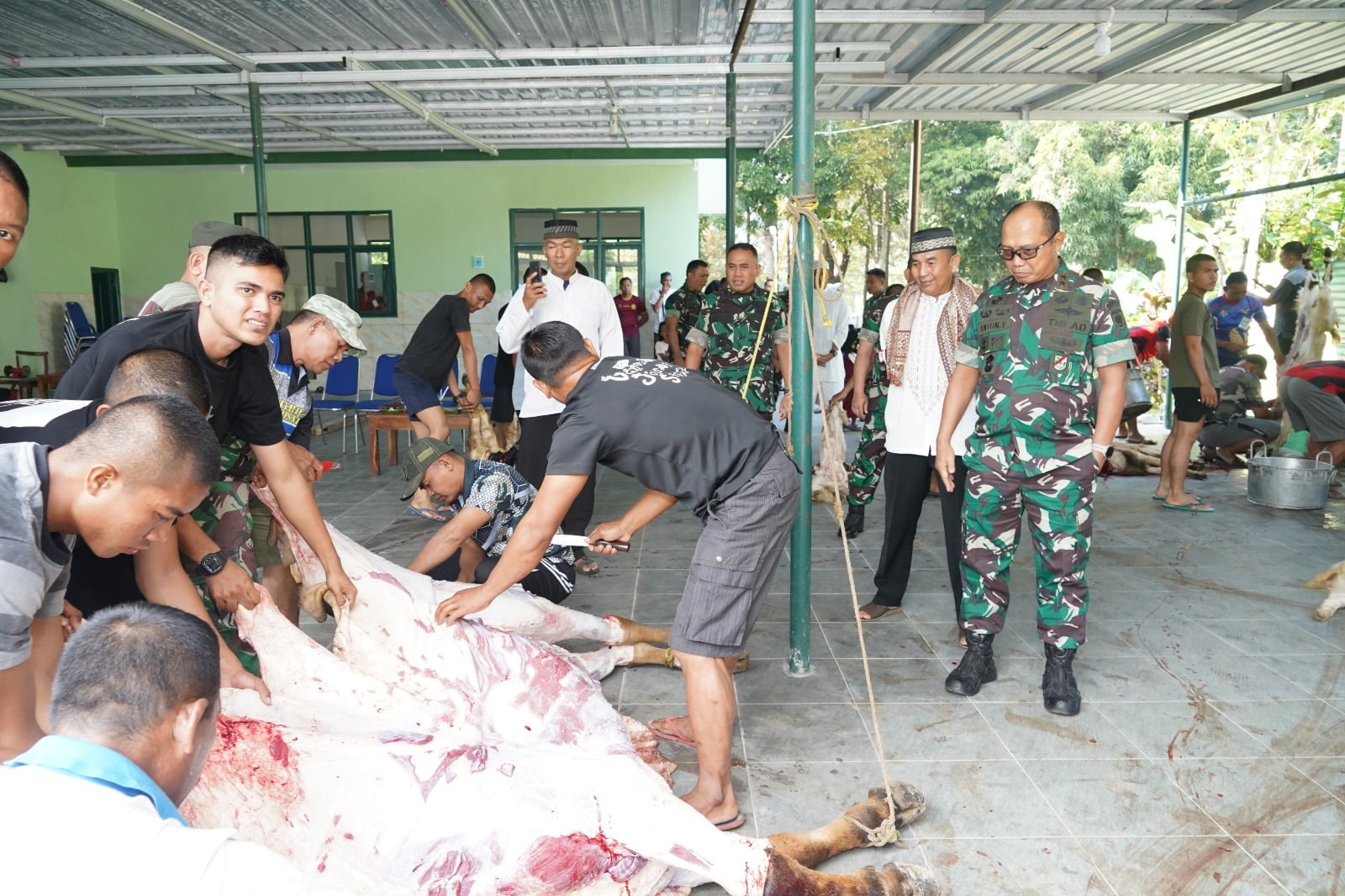 Pangdivif Kostrad Dan Segenap Prajurit Peringati Hari Raya Idul Adha