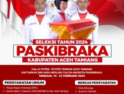 Pendaftaran Calon Capaska Kabupaten Aceh Tamiang Tahun 2024 Resmi Dibuka