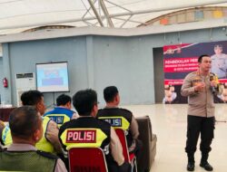 Berikan Pembekalan Personel Pengamanan TPS, Kapolrestabes Palembang Kombes Harryo Atensikan Hal Ini