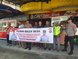 Pemilu Damai: Polres Pidie Jaya Himbau Pilihan Boleh Beda, Persatuan dan Kesatuan Kita Jaga Bersama