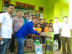 Dalam Rangka Memperingati HPN Dan HUT Ke-78 PWI, PWI Aceh Tenggara Bagi Sembako