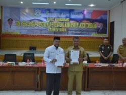 Pemda Aceh Tamiang Lakukan Penandatanganan Nota Kesepahaman Dengan Kepala Kantor Kementerian Agama