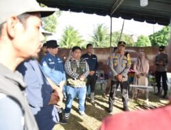 Kapolres Bireuen bersama Pj Bupati dan Pamatwil Cek TPS Kecamatan Peusangan