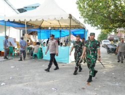 Pastikan Pemilu Aman dan Damai, Danrem 012/TU Tinjau Langsung di TPS