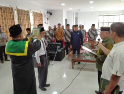 *Kakankemenag Lantik Kepala MTsN 6 Aceh Utara*