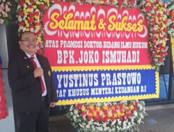 Dr Joko Ismuhadi SE MM Raih Gelar Doktor dari Universitas Borobudur