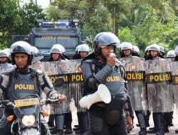 Ratusan Personel Pijay Disiapkan Untuk Mengamankan 8 Kecamatan Menjelang Rekapitulasi