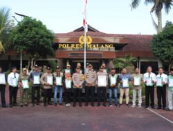 Sukses Perangi Isu SARA Saat Pemilu 2024, Kapolres Malang Beri Penghargaan