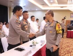 Kapolda Sumsel Irjen Pol A Rachmad Wibowo Pimpin Apel Secara virtual, Ini Yang Disampaikan Dalam Apel Pamen