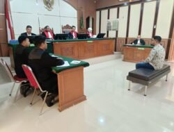 Sidang Perkara pidana Pemilu terdakwa Pemilu bersalah sebagamana dakwaan JPU