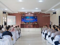 TIM PUSLITBANG POLRI KUNJUNGI POLRES PIDIE