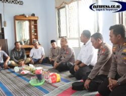 Kapolres Malang Kunjungi Keluarga Petugas KPPS yang Wafat Usai Pemilu 2024