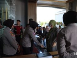 Pastikan Rapat Pleno Hari Ke-3 Aman, Kapolres Pimpin Langsung Pengamanan