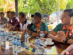 Bangun Sinergitas Kajari Bireuen serta Jajaran Senam Pagi Dan Coffee Morning Bersama Polres Bireuen.