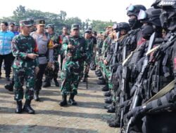 3.200 Personil Gabungan Amankan Kunjungan Presiden di Palembang