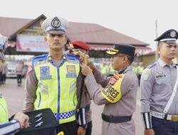 Kapolres Pidie Pimpin Apel Gelar Pasukan Ops Keselamatan Seulawah 2024
