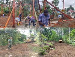 Pembangunan Infrastruktur dan RTLH Di Program TMMD ke-119 Kodim 0102/Pidie Terus Meningkat Signifikan