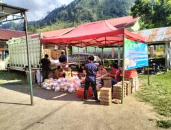Kepolisian Resor Aceh Tengah Lakukan Pengamanan Pasar Murah Jelang Ramadhan