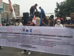 Seruan Copot AKBP Benhard Malau Kapolres Labuhan Batu Menggema di Mapoldasu