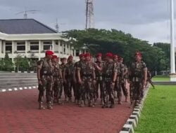 Sertijab Danjen Kopassus dari Mayjen TNI Deddy Suryadi kepada Brigjen TNI Djon Afriandi