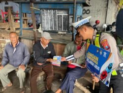 Satlantas Polres Malang Sosialisasikan Operasi Keselamatan Semeru 2024, Ajak Masyarakat Tertib Lalin