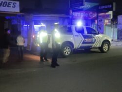 Cegah Balap Liar Pada Bulan Ramadhan, Satlantas Polres Aceh Tengah Rutin Lakukan Patroli Malam