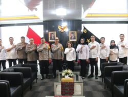Kapolda Sumsel Menerima Audiensi Kakanwil BPN Provinsi Sumsel