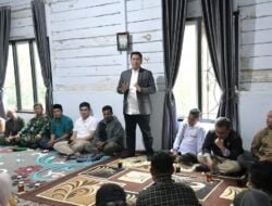 Bertemu masyarakat Mekar Jadi Ayu, Pj. Bupati Haili Yoga Ajak Masyarakat Gunakan Hak Pilih