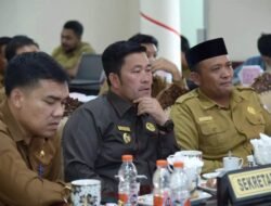 Pimpin Rapat Pemenuhan Data Evaluasi, Pj. Bupati, Haili Yoga Berharap Bisa Semakin Optimal Kedepannya
