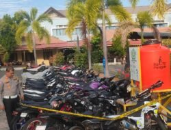 Dihari Keenam Puasa, Polres Pidie Telah Mengamankan 68 Sepmor Balapan Liar