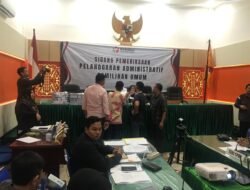 Teuku Okta Randa Hadiri Sidang Pembuktian Tuntutan Penggelembungan Suara di Bawaslu Aceh