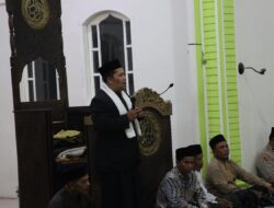 Hari Pertama Safari Ramadhan, Kapolres Aceh Tengah Mengisi Tausyiah Di Masjid Nurul Huda Kampung Pilar Wih Kiri, Ini Yang Disampaikan