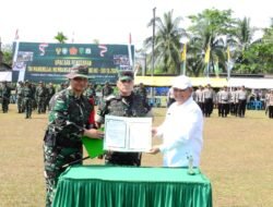 Pj Bupati Asra Menghadiri Penutupan TMMD Ke-119 Kodim 0117/Aceh Tamiang