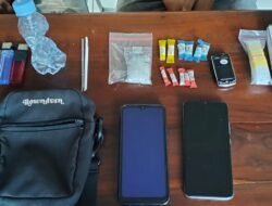Polisi Bekuk 2 Pengedar Narkoba, Sita 12 Paket Sabu di Malang