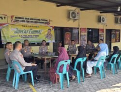 Jumat Curhat, Kapolres Pidie Jawab Keresahan Masyarakat terkait Pengungsi Rohingya