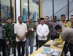 Jelang Mudik Lebaran Kapolres Bersama Forkopimda serta Unsur Terkait lakukan Inspeksi Dan Audit Keselamatan Kendaraan AKAP Dan AKDP Kabupaten Aceh Tengah