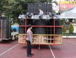 Polisi Tertibkan Konvoi Sound Horeg Saat Ramadan di Malang