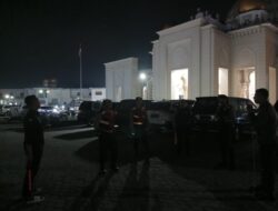 Jaga Kamtibmas, Tim Patroli Presisi Samapta Lakukan Patroli Rutin Di Masjid Kabupaten Setempat