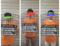 Polsek Percut Sei Tuan Amankan Tiga Pelaku Curanmor