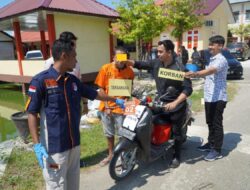Polres Pidie Gelar Rekonstruksi Kasus Pembunuhan Pedagang Ayam Di Kecamatan Simpang Tiga