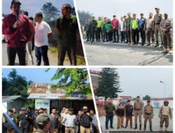 Camat Medan Marelan Melakukan Patroli Antisipasi Gangguan Kamtibmas