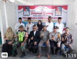 Reje Pinangan Lantik Perangkat Kampung