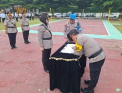 Kapolrestabes Palembang Pimpin Sertijab PJU, Diantarannya Kasat Lantas