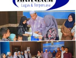 PWI dan IKWI Lhokseumawe Buka Puasa Bersama Dan Santuni Anak Yatim