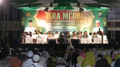 10.000 Jamaah Hadiri Peringatan Isra Mikraj 1445 H di Polda Sulut dengan Penceramah Ustad Das’ad Latif