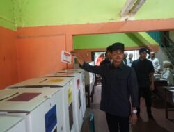 Pj. Walikota Langsa Laksanakan Pemilihan Umum Di TPS 22