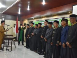 Pengukuhan Pengurus Majlis Adat Aceh (MAA) Kota Langsa untuk masa bakti priode 2024-2029