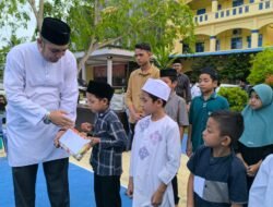 Rektor IAI Almuslim Aceh, Santuni Anak Yatim dan Buka Puasa Bersama
