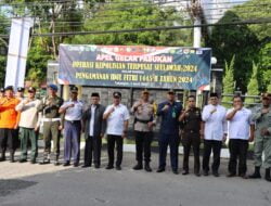 Polres Aceh Tengah Laksanakan Apel Gelar Pasukan operasi kepolisian terpusat Seulawah 2024