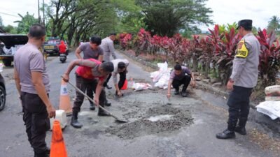 Dengan semboyan “KASIH PRESISI” polres minut menjadi berkat bagi masyarakat MINUT dan semakin hebat 